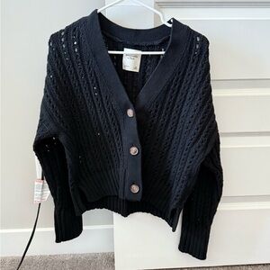 Abercrombie Button Up Sweater